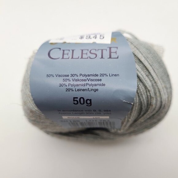 Lot of 10 Jaeger Celeste Ribbon Yarn 500g 180 Color